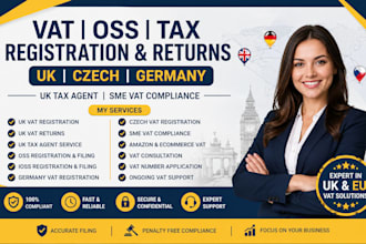 vat sme oss uk czech germany registration tax returns UK tax agent