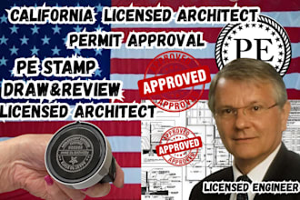 licensed architect in california for city permit approval