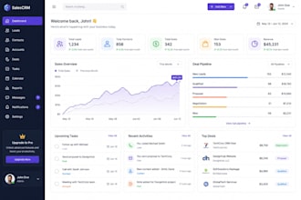 develop a modern full stack web application