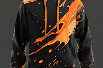 make trendy streetwear hoodie design