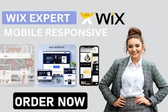 fix wix mobile responsive issues and optimized your website