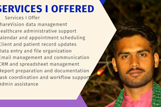 be your healthcare virtual assistant for sharevision admin support
