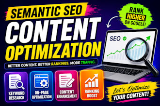 optimize your content using semantic and on page techniques