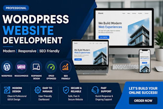 build a morden responsive wordpress website