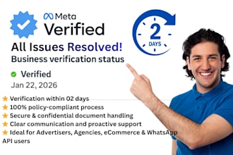 fix meta business verification, recover restricted business manager account
