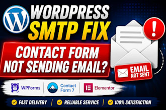 fix wordpress contact form email smtp issues