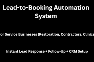 build a gohighlevel lead follow up automation system