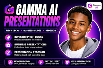 gamma ai pitch deck, presentation design, canva, powerpoint and google slides