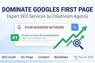 do complete monthly SEO to skyrocket your google ranking and organic traffic