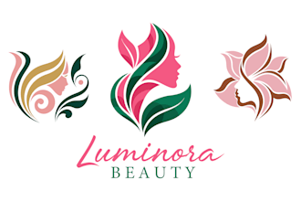 minimal luxury beauty logo designer for cosmetic  brands
