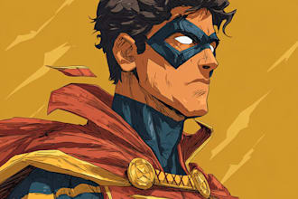 do a superhero character