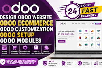 design odoo website odoo ecommerce odoo customization odoo setup odoo modules