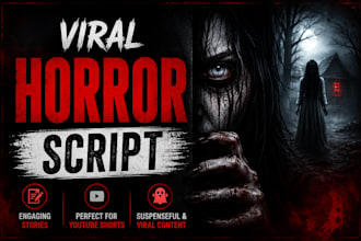 write viral horror story scripts for youtube shorts