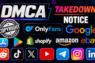 send dmca takedown notice to remove copyright infringement