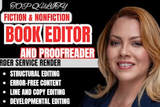 be non fiction book editor, developmental editor for amazon kdp publishing
