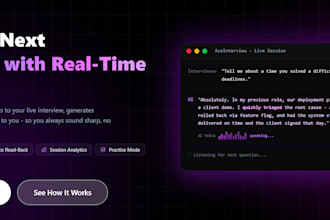 develop a professional website or a web application