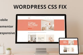 fix wordpress css, elementor and responsive issues