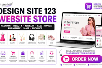 design fashion beauty product jewelry electronics furniture shoe website store