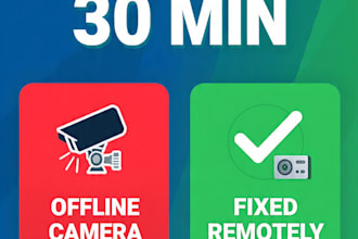 remotely fix cctv camera issues, nvr setup and hikvision problems