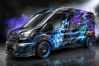 make vehicle wrap, car wrap