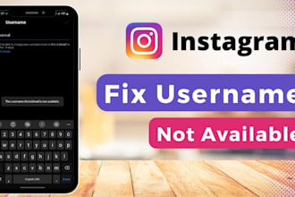 securely claim inactive usernames for twitter and instagram business username