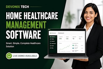 develop home healthcare management software