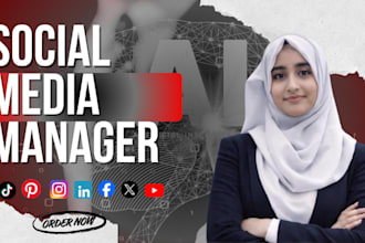 manage social media content posts and marketing