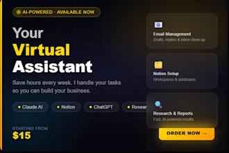 provide professional virtual assistant services using ai tools
