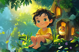 children story book and picture book for kids