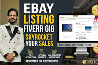 create SEO optimized ebay product listings