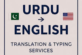 urdu to english translation with proofreading