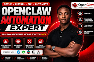 setup claude ai code open claw install openclaw expert fix open claw ai openclaw