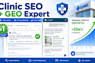 do medical clinic SEO with GEO for google and chatgpt ranking