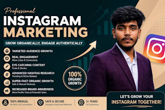 do instagram marketing and promotion for fast real growth
