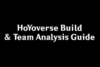 provide build and team analysis for hoyoverse games