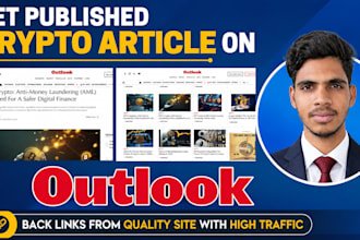 publish crypto article on outlook india at affordable price