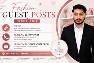 build high authority fashion post with fashion backlinks