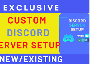 work on an existing discord server