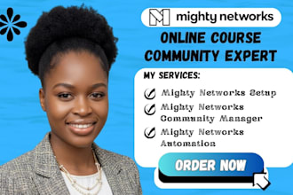 setup mighty networks website online course mighty network community manager