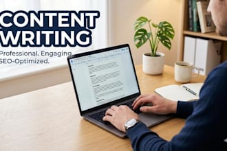 write professional emails captions and content for your business