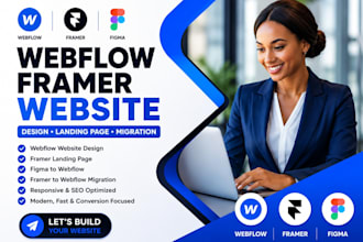 webflow framer website, figma to webflow, framer to webflow, framer landing page