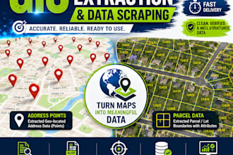 extract parcel, address, and property gis data