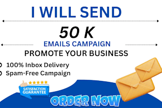 bulk email blasts and email marketing campaign