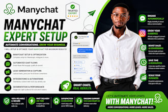 build a manychat funnel that books calls automatically