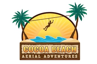 create exceptional logo for our new adventure park