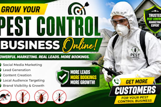 help your pest control business get more leads and customers janitorial