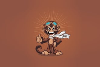 create a rad wonderful logo for our aviation company