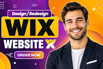 build wix website design, redesign wix website, wix online store, wix e commerce
