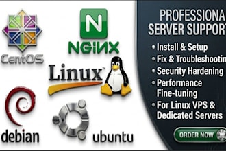 fix linux server errors and issues troubleshoot setup and configure