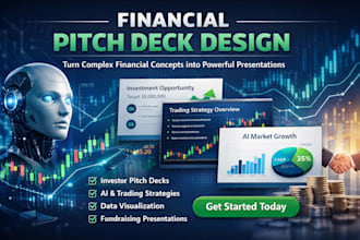 create financial modeling nd high frequency trading strategy presentation design